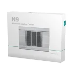 COOLER PARA NOTEBOOK DEEP COOL N9 NEGRO DP-N146-N9BK ALUMINIO 03046