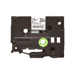 CINTA BROTHER TZE-FX241 18MM X 8M NEGRO/BLANCO 04342 - Imagen 3