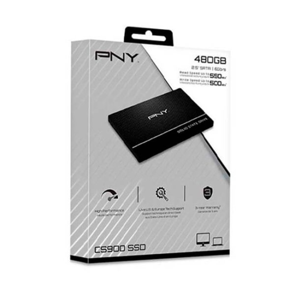 DISCO SOLIDO SATA PNY 480GB BACKWARDS CS900 - 02019