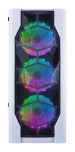 CASE 1ST PLAYER GAMING RAINBOW D4 S/FUENTE D4, RGB, BLANCO - 04930 - Imagen 3