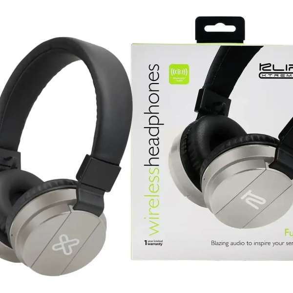 AUDIFONO KLIP-X FURY BLUETOOTH KHS-620SV PLATA 03633
