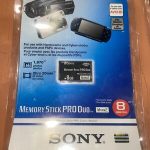 MEMORIA STICK PRO DUO SONY 8GB  MS-MT8G - 00654