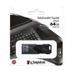 MEMORIA USB KINGSTON EXODIA ONYX 64 GB USB 3.2 NEGRA - 03009