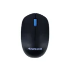 MOUSE INALAMBRICO ADVANCE ADV-1238S NEGRO/AZUL USB 05038