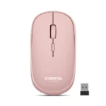 MOUSE INALAMBRICO CYBERTEL M703-3M ENERGY ROSADO WIFI BT RECARGABLE 04661