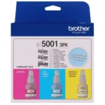 TINTA BROTHER 3PK-TANK BT5001 CYAN/MAGENTA/AMARILLO
