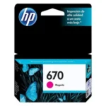TINTA HP 670 MAGENTA CZ115AL