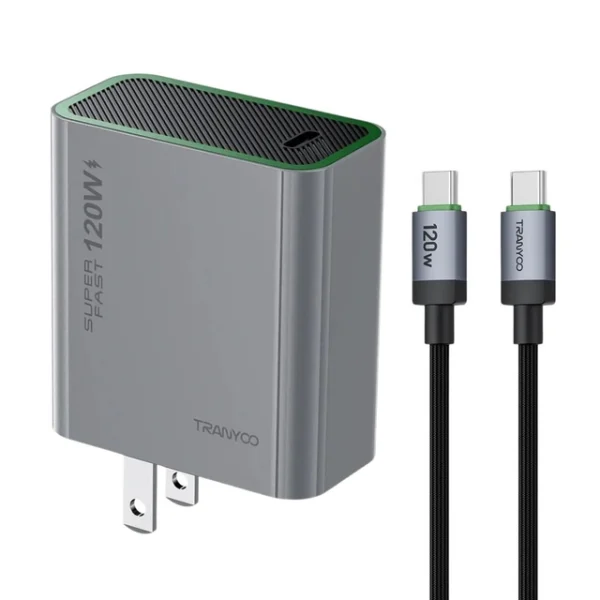 CARGADOR BAIHUO 120W MY-7243 C/CABLE TYPE C 6AMP 04589