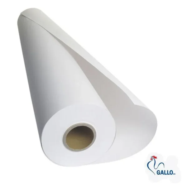 PAPEL TERMICO GALLO 216MM X 12MM X 30M BLANCO PARA FAX - 03896