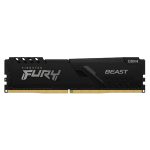 MEMORIA RAM KINGSTON DDR4 8GB 3200MHZ HYPER FURY BEAST BLACK - 02728