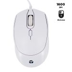 MOUSE OPTICO TEROS TE-1225 WH COLOR BLANCO - 04374
