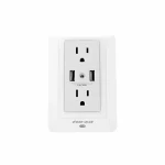 PROTECTOR FORZA FWT-2201USB WALL TAP 02 USB