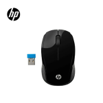 MOUSE INALAMBRICO HP 200 X6W31AA#ABL NEGRO 00727