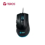 MOUSE GAMER TEROS TE-1211 BK - 04370