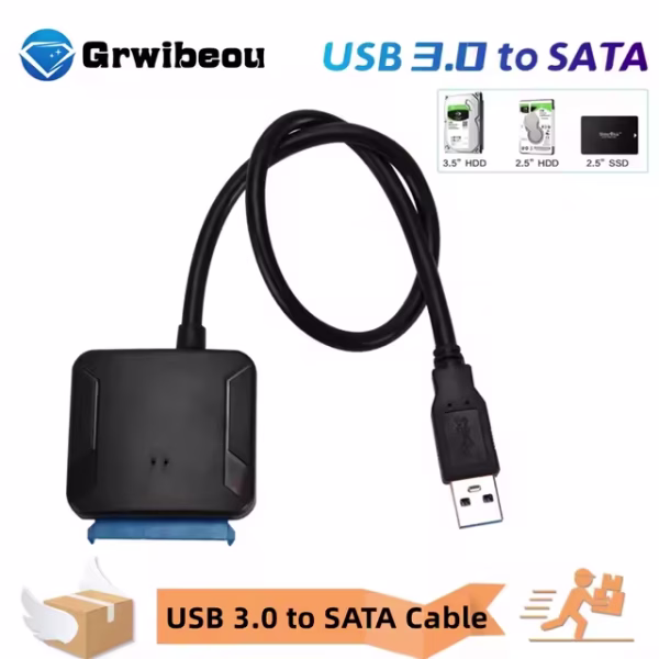 ADAPTADOR GENERICO USB 3.0 A SATA 2.5/3.5" 05294