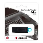 MEMORIA USB KINGSTON EXODIA DTX 64GB USB 3.2 ROJO - 03010