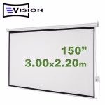 ECRAN EVISION ELECTRICO 150" 3.05X2.29M 0.45MM 05360