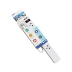 SUPRESOR DE PICO CDP R-SS5 BLANCO 5 TOMAS 220V 05408