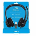 AURICULAR LOGITECH H390 USB NOISE CANCELING C/MICROFONO - 01440