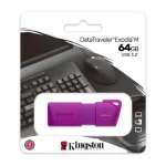MEMORIA USB KINGSTON 64GB DTXM NEON 3.2 MORADO EXODIA M - 03104