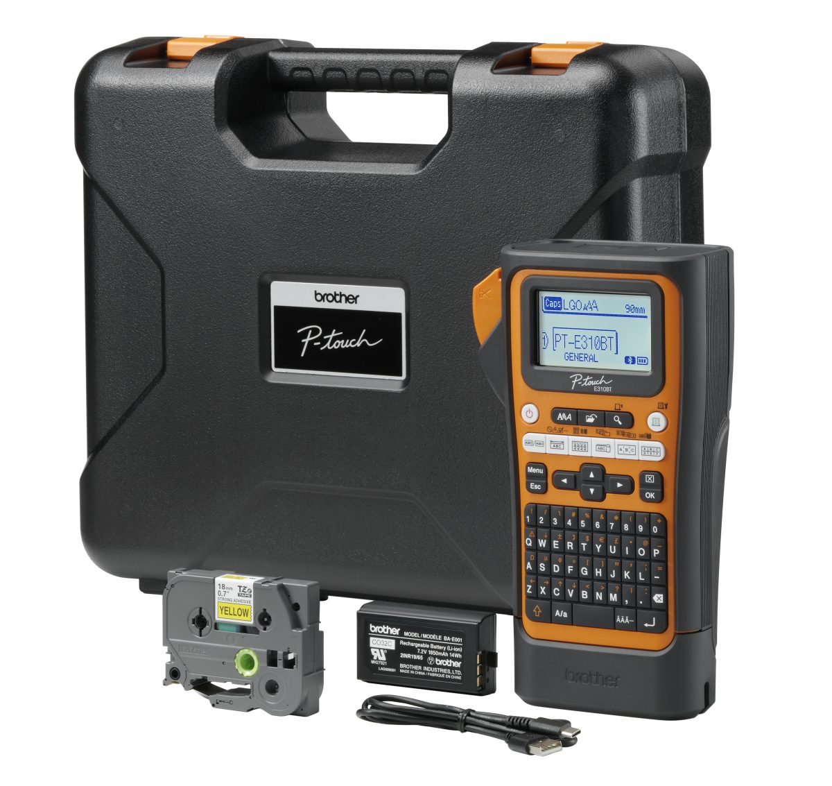 IMPRESORA ROTULADORA BROTHER PT-E310BT PORTATIL ELECTRONICA 05411 - Imagen 2