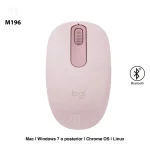 MOUSE BLUETOOTH LOGITECH M196 ROSE 05441