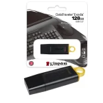 MEMORIA USB KINGSTON 128GB EXODIA 3.2 NEGRA/AMARILLA 02251